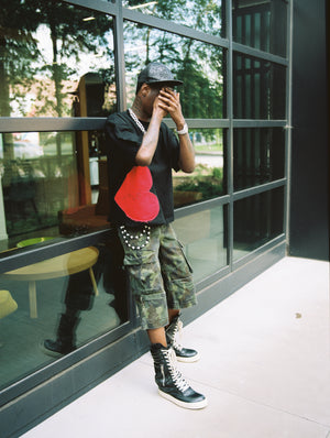 Healed Stitched Crop T-shirt